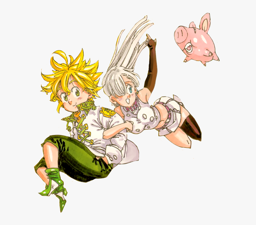 Meliodas E Elizabeth Background, HD Png Download