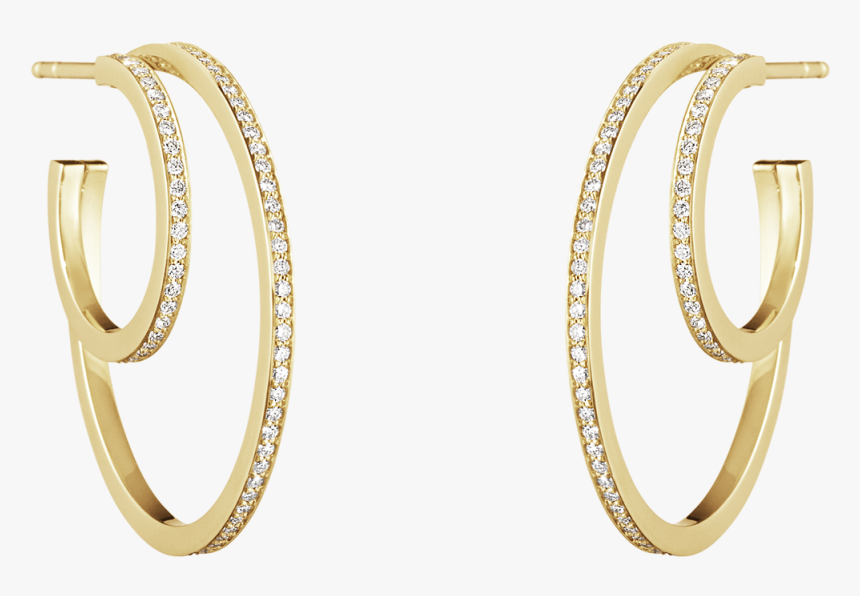 Halo Earhoops - Georg Jensen Sophie Bille Brahe, HD Png Download