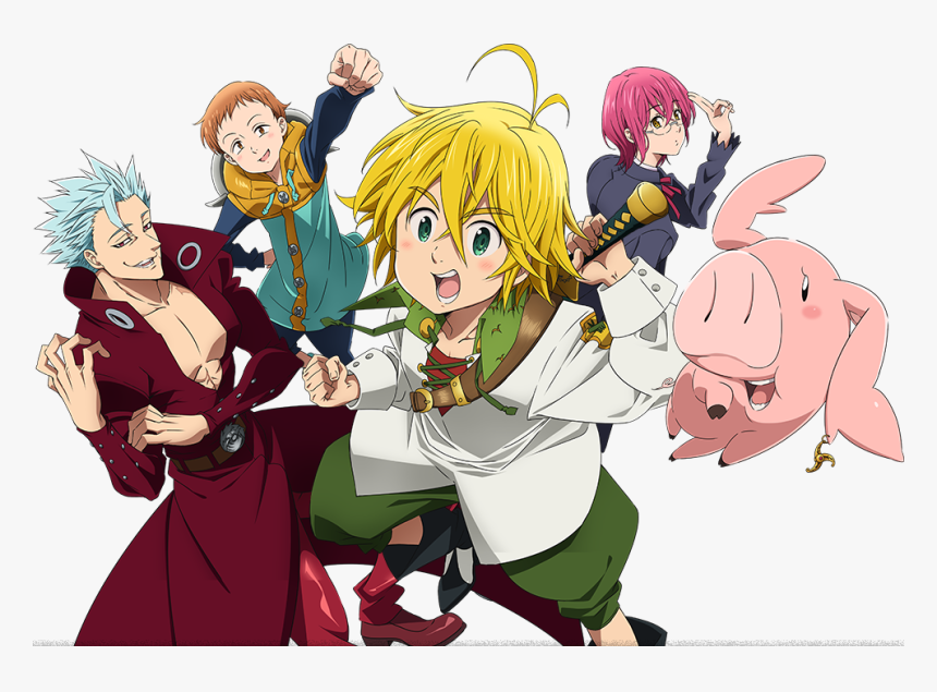 Seven Deadly Sins Stickers, HD Png Download