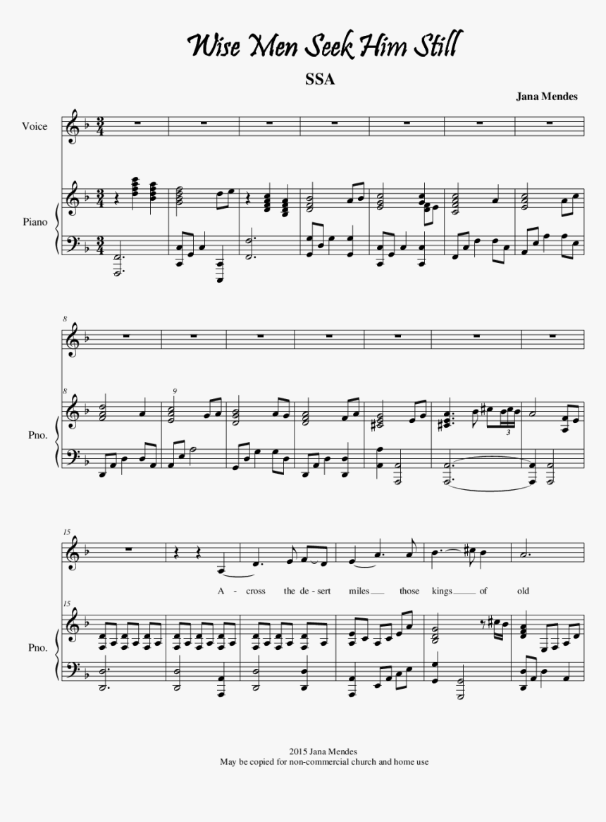 Sheet Music Picture - Just Another Day Piano Sheet Music, HD Png Download
