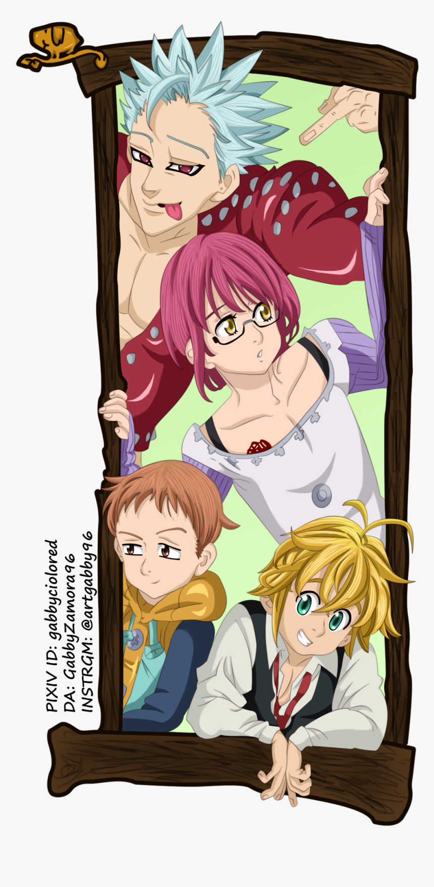 Image Id - - Meliodas Ban King E Gowther, HD Png Download