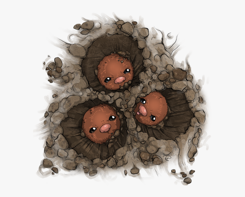 Dugtrio Used Dig By Scowlingelf - Cake, HD Png Download