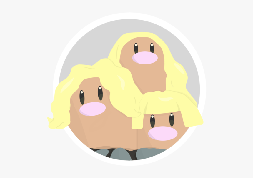 Alolan Dugtrio Icon By Alolan - Illustration, HD Png Download
