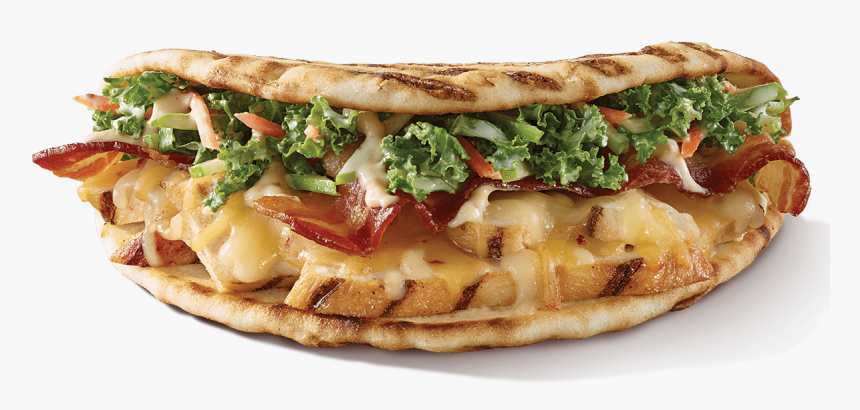 Chicken Bacon Ranch Flatbread Tropical Smoothie, HD Png Download