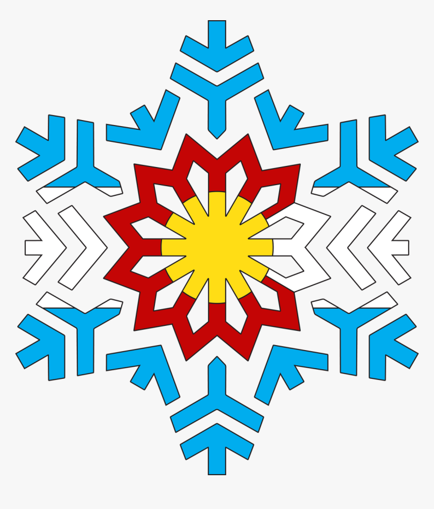 Transparent Background Snowflake Clipart, HD Png Download