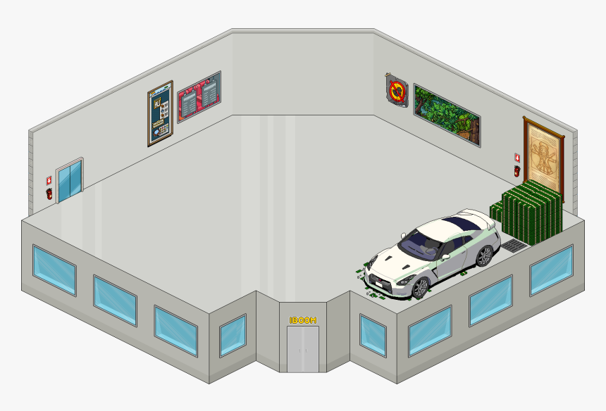Dispara Al Policia - Habbo Custom Furni, HD Png Download