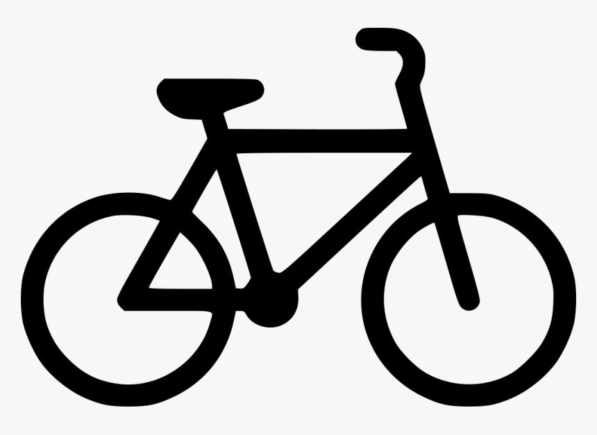 Transparent Bicycle Icon Png - Bicycle Clip Art, Png Download