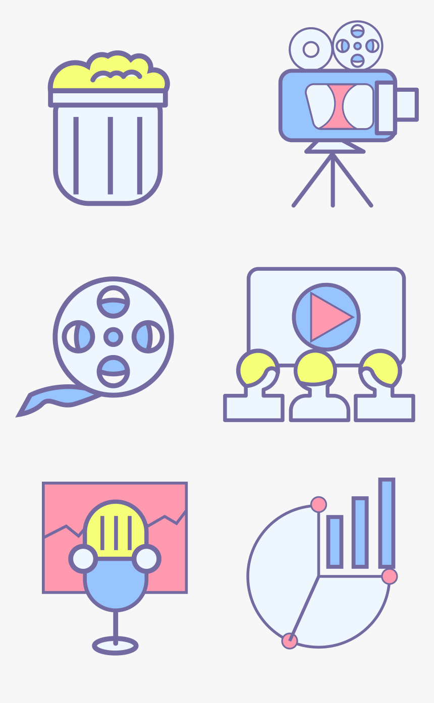 Icon Movie Ai Microphone Png And Vector Image , Png, Transparent Png