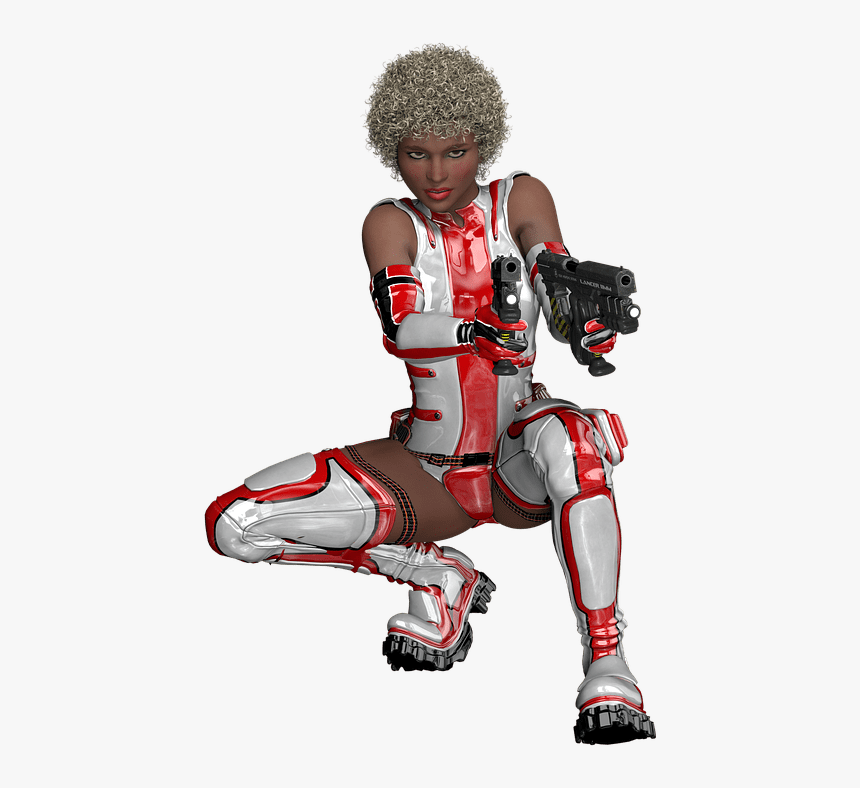 Sci Fi Warrior - Robots Ciencia Ficcion Png, Transparent Png