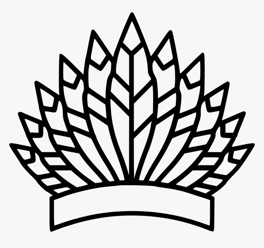 War Bonnet - War Bonnet Easy Drawing, HD Png Download