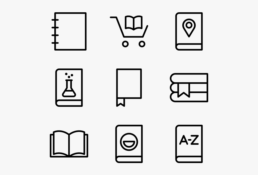 Book - Kitchen Icons Free, HD Png Download