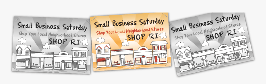 Small Business Saturday Shop Ri - Cartoon, HD Png Download