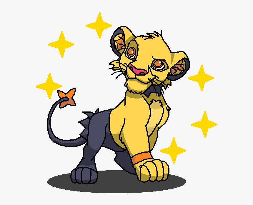 Shiny Shinx Disney S The Lion King - Shinx Lion King, HD Png Download