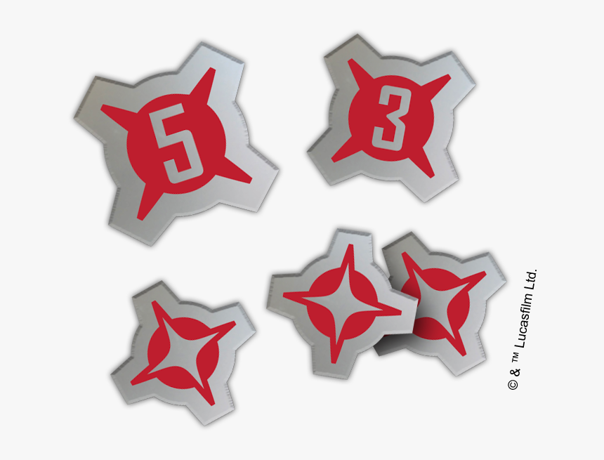 Of Acrylic Damage Tokens For Each Swiss Round They - Emblem, HD Png Download