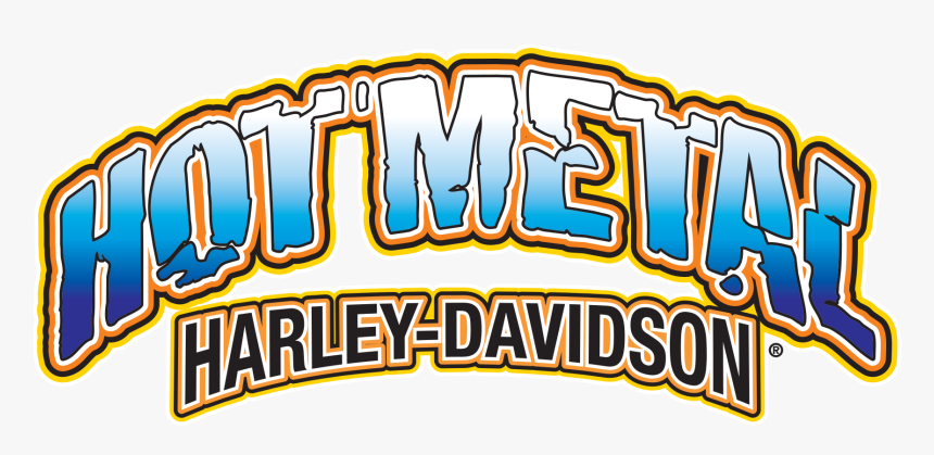 Hot Metal Logo - Transparent Png Harley Davidson Bike Png, Png Download