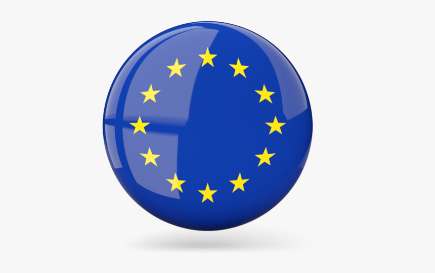 Glossy Round Icon - Border Between France And Spain, HD Png Download