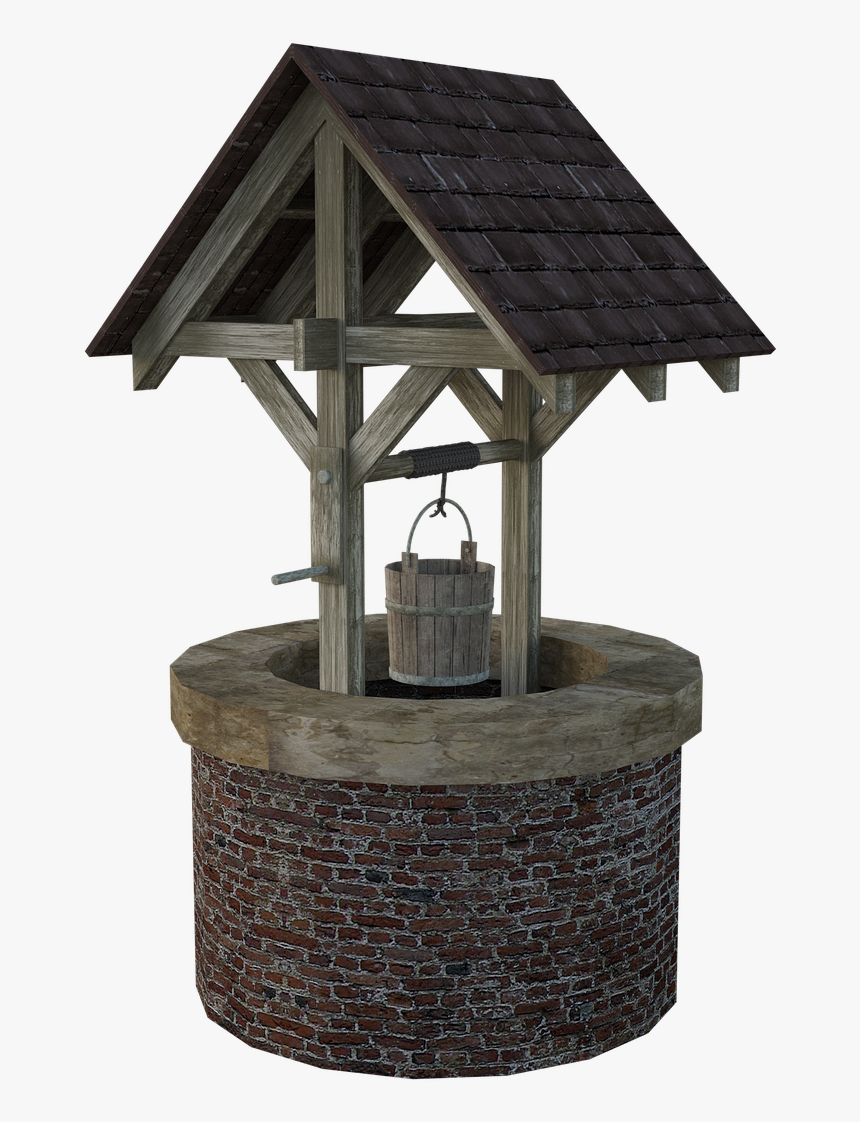 Wishing Well Bucket Free Photo - Gazebo, HD Png Download