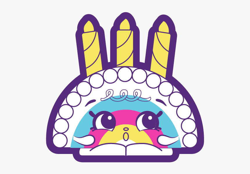 Shopkins Serie 9 Color Cake, HD Png Download