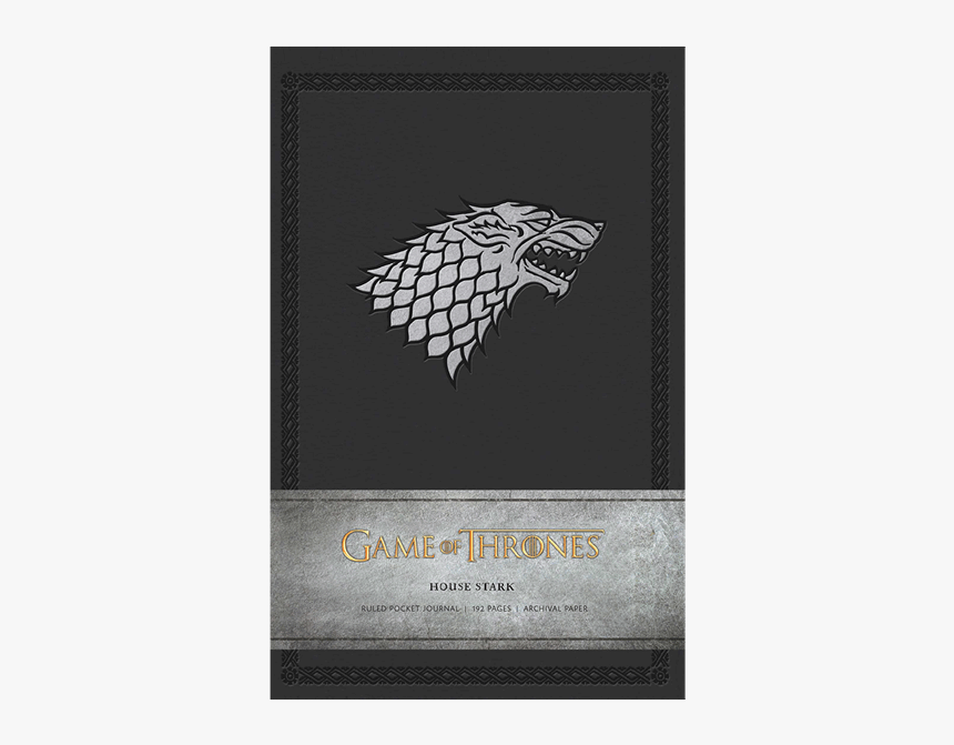 Game Of Thrones House Stark Ruled Pocket Journal, HD Png Download