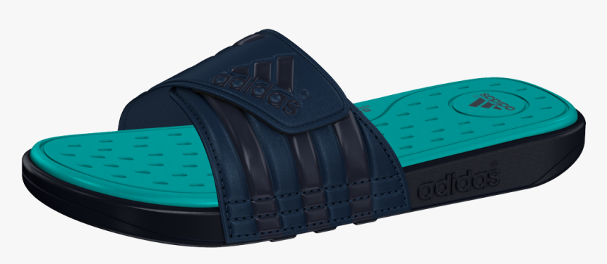 Adidas S78034 Ftw Virtual Side Lateral Left Transparent - Slipper, HD Png Download
