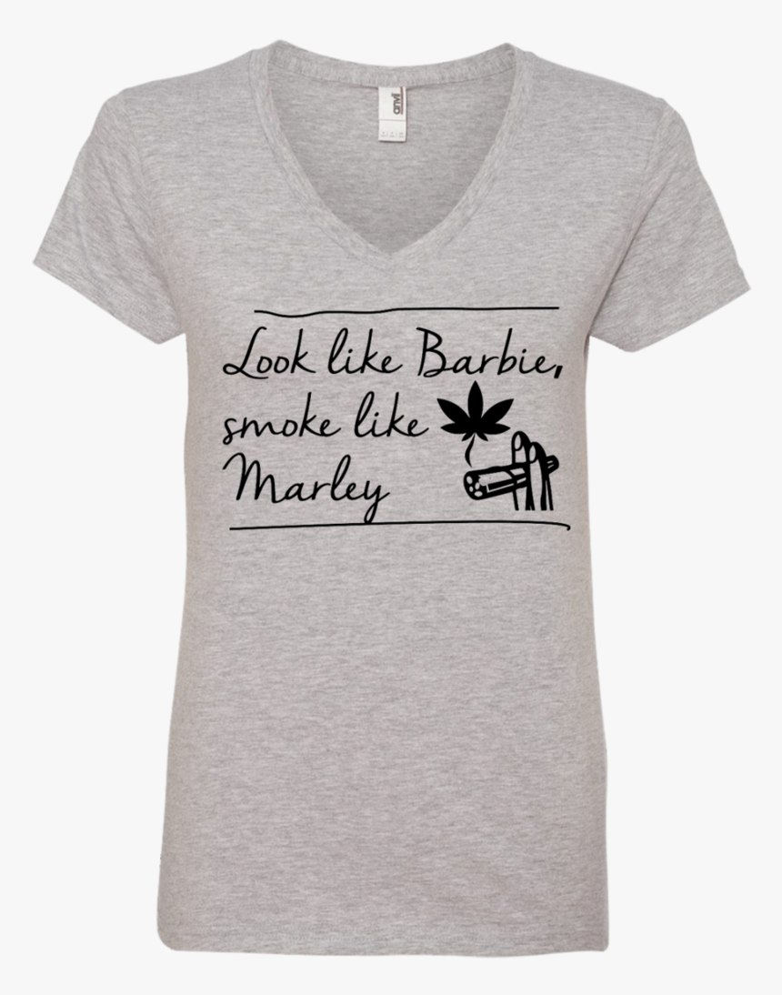 Barbie Ladies V Neck T Shirt - Fan Shirts For Volleyball, HD Png Download