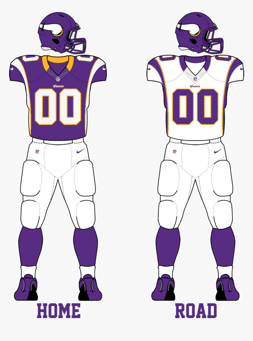 Minnesota Vikings 2012 Uniforms - Minnesota Vikings Uniforms History, HD Png Download