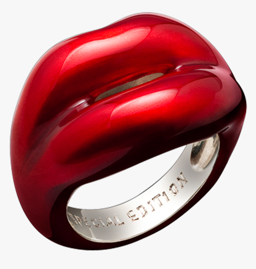 Lulu Guinness Lips Ring, HD Png Download