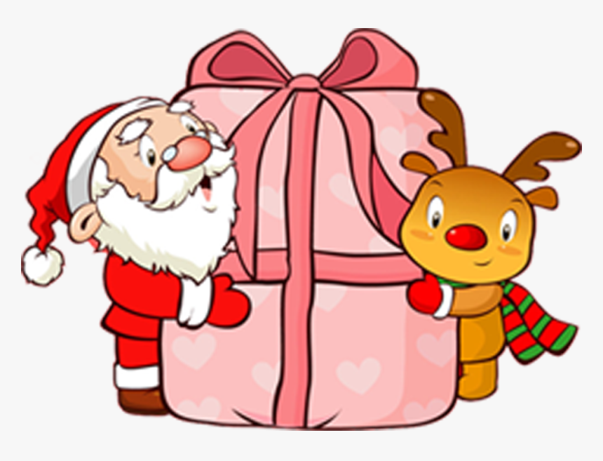 Party Clipart Santa Claus - การ์ด วัน ปี ใหม่, HD Png Download