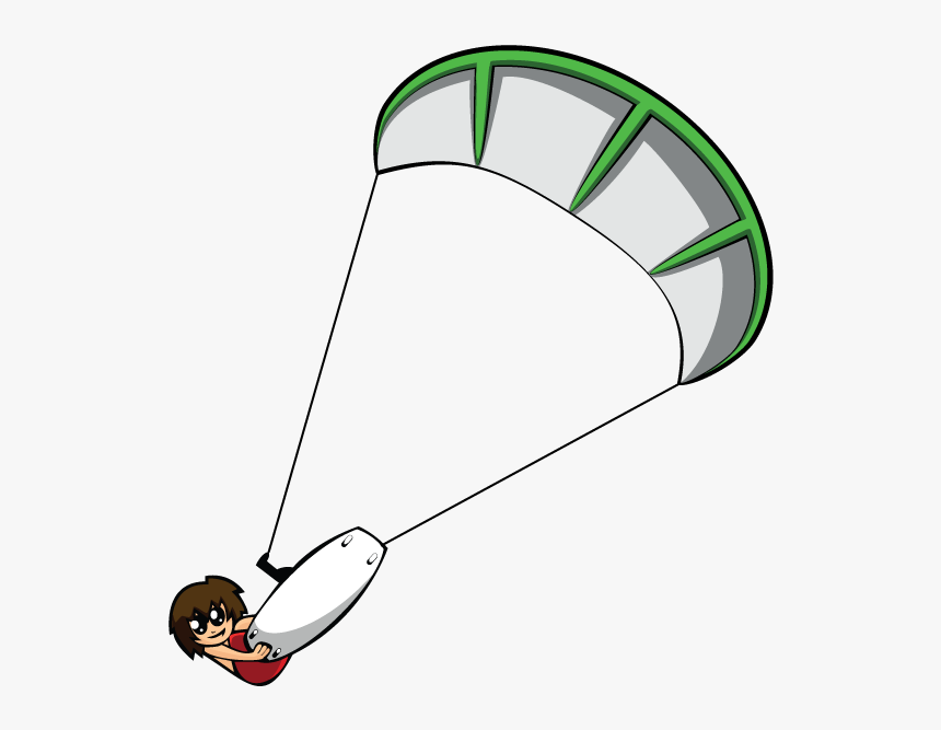 Transparent Kite Clipart Png - Free Kite Surfing Clipart Png, Png Download