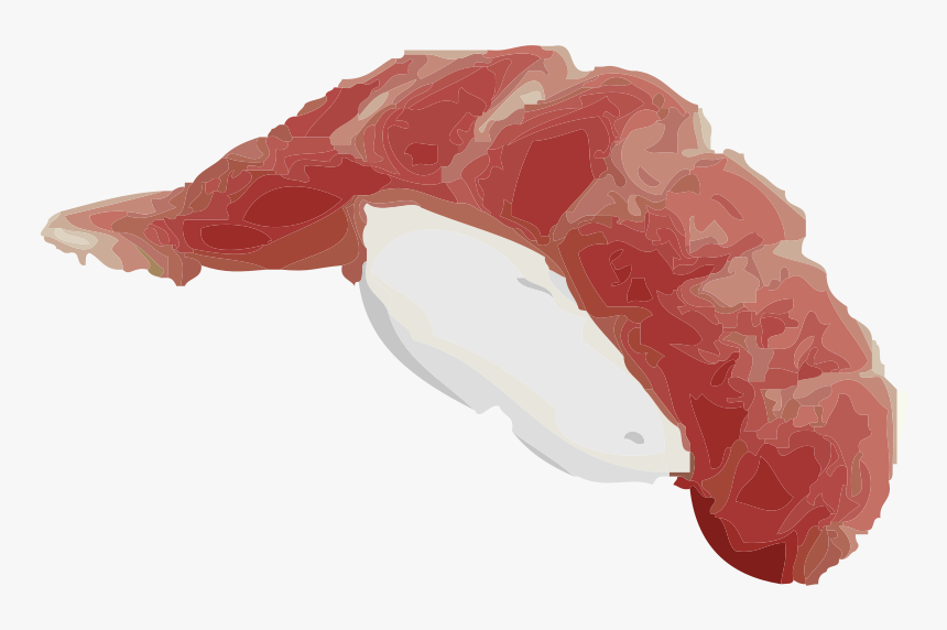 Maguro Nigiri Sushi - Japanese Sushi Food Png, Transparent Png