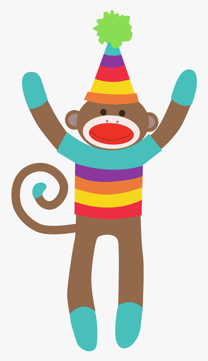 Sock Monkey Clipart Free Download Clip Art On - Sock Monkey Clipart, HD Png Download