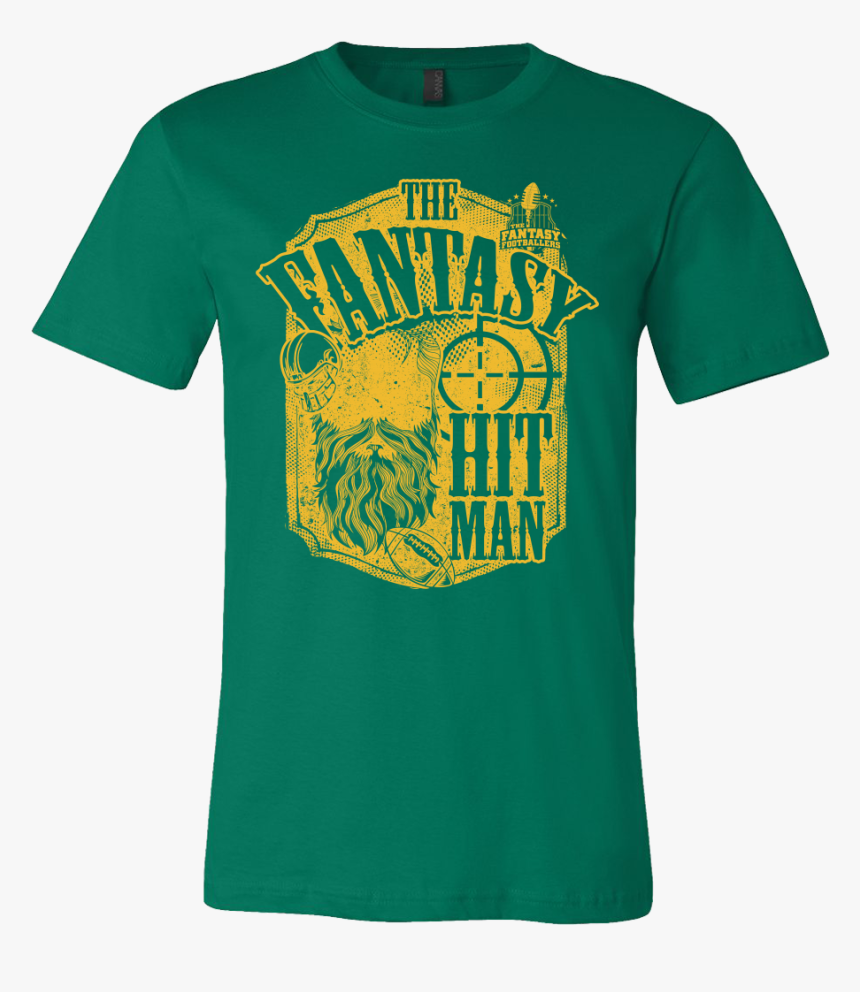 The Fantasy Hitman - Green T Shirt, HD Png Download