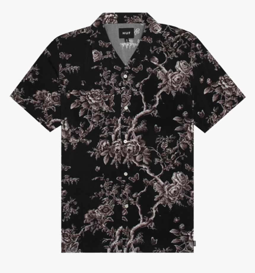 Huf Highline Woven Shirt Black - Huf Shirts, HD Png Download