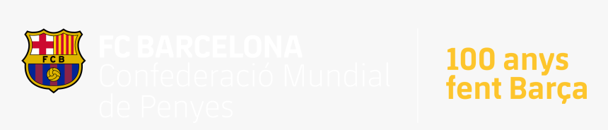 Fcb Confederacio Logo - Fc Barcelona, HD Png Download