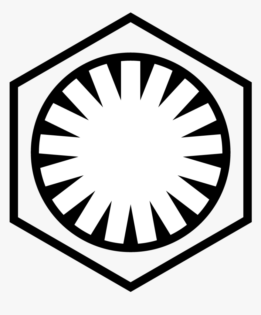 The First Order, Logo - Star Wars Najwyższy Porządek, HD Png Download