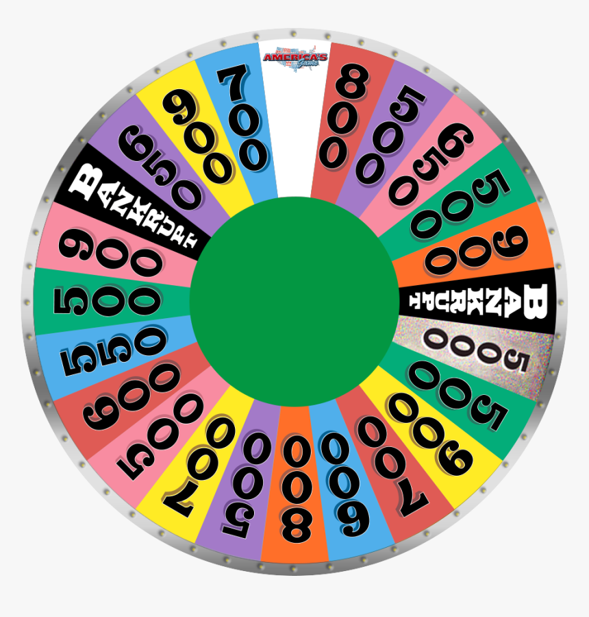 Wheel Of Fortune 2009 Wheel, HD Png Download