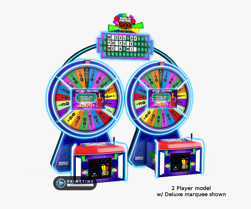 Wheel Of Fortune Video Arcade Redemption Game By Ice - Wheel Of Fortune Mega Win, HD Png Download