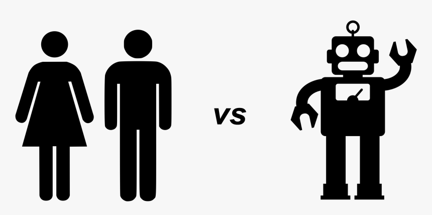 Robots Vs Humans, HD Png Download