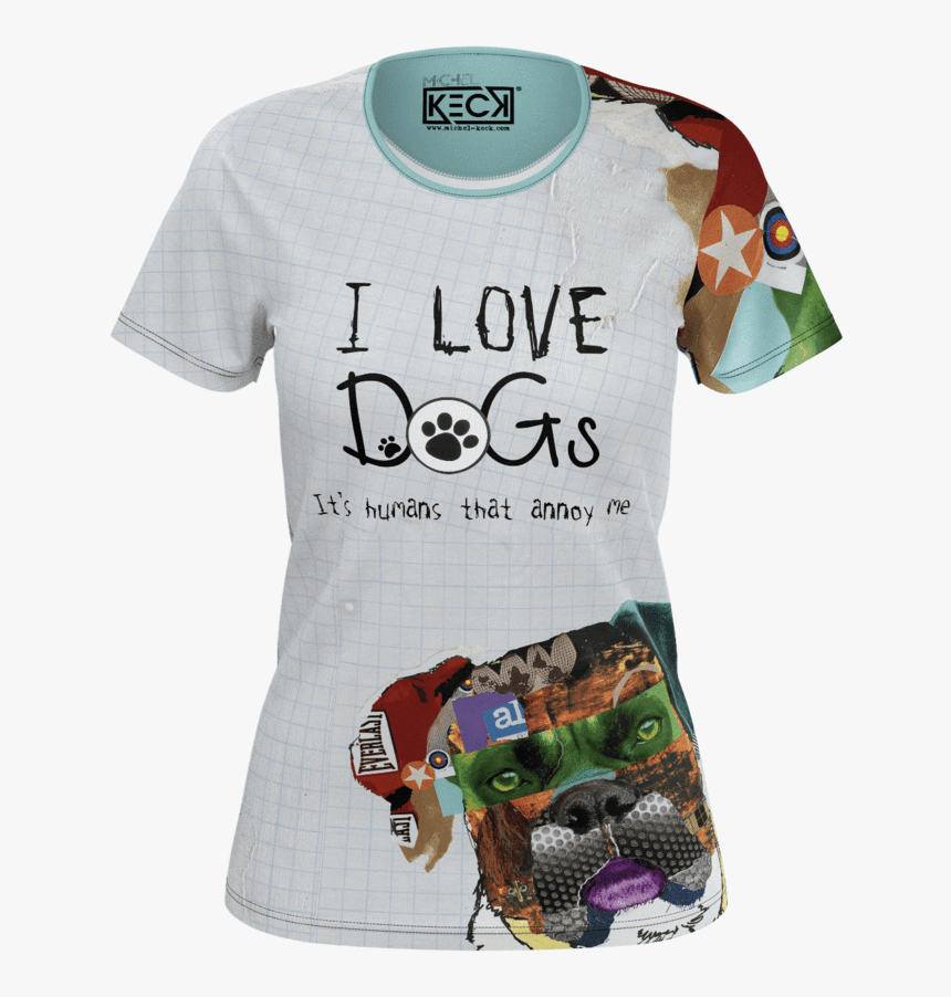 I Love Dogs - Girl, HD Png Download