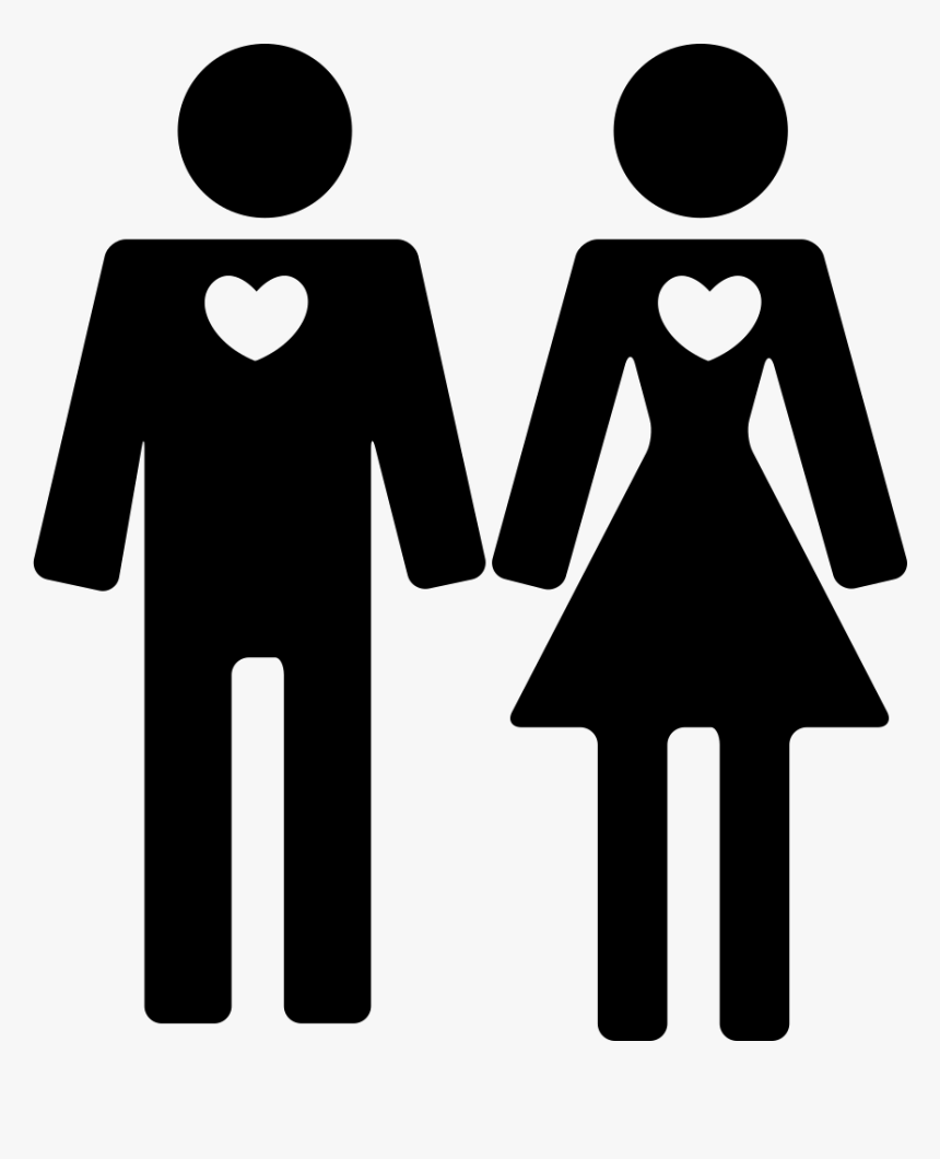 Couple Of Humans In Love - Same Sex Marriage Icons, HD Png Download