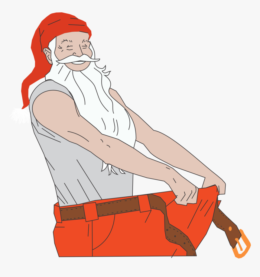 Papai Noel Na Academia, HD Png Download