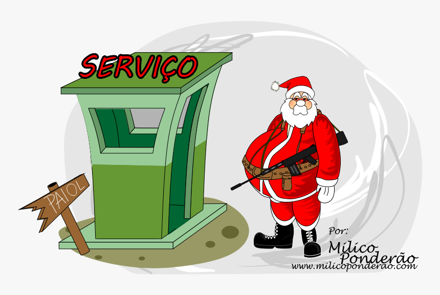 Papai Noel De Farda, HD Png Download