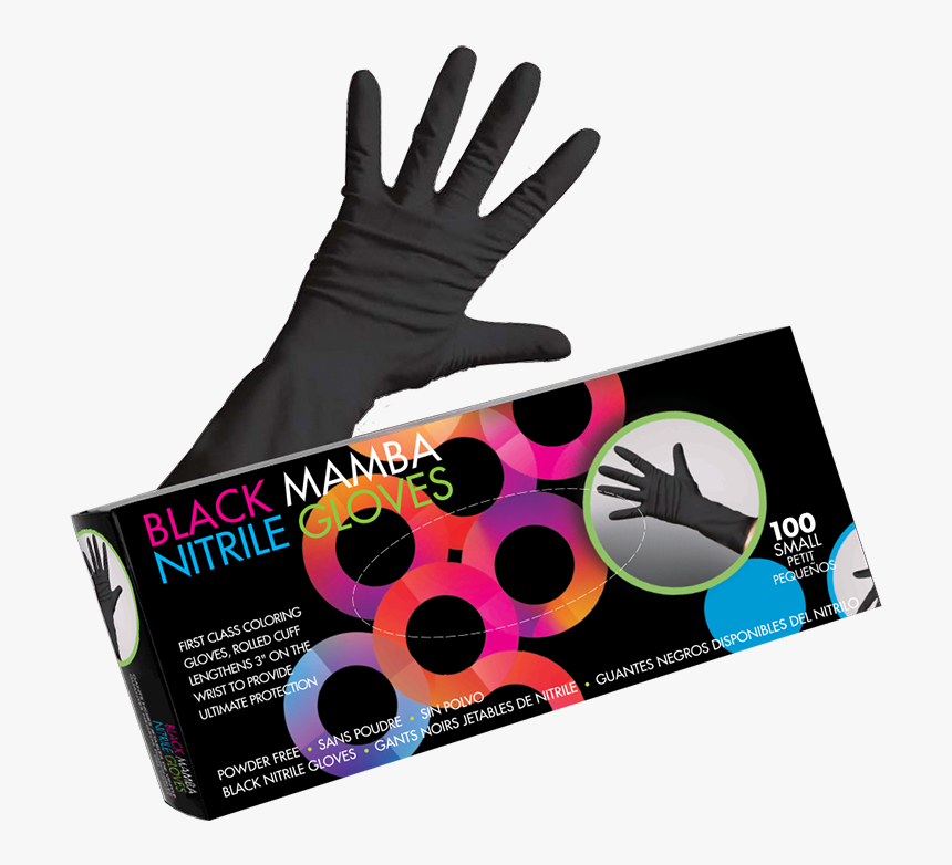 Framar Midnight Mitts Nitrile Gloves - Framar Midnight Mitts Small, HD Png Download