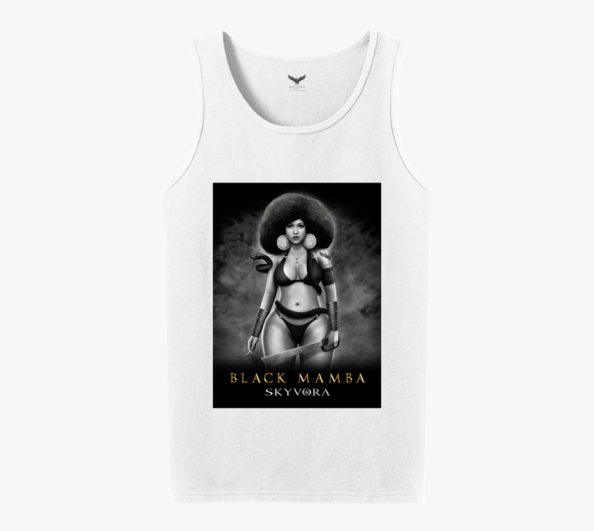 Black Mamba Tank Top - Active Tank, HD Png Download