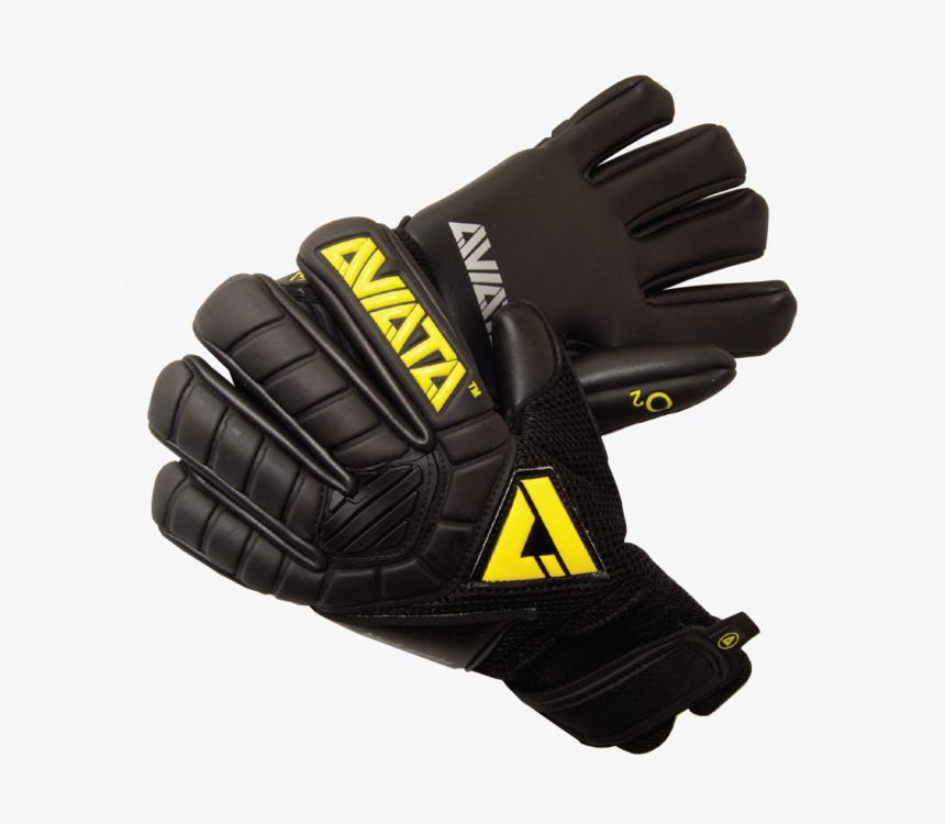 Aviata O2 Black Mamba Goalkeeper Gloves - Leather, HD Png Download