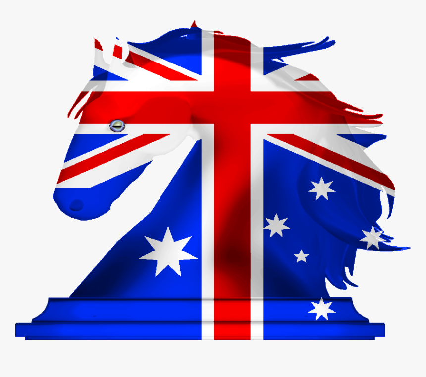Chess, Knights, Knight - Flag Australia Symbols, HD Png Download