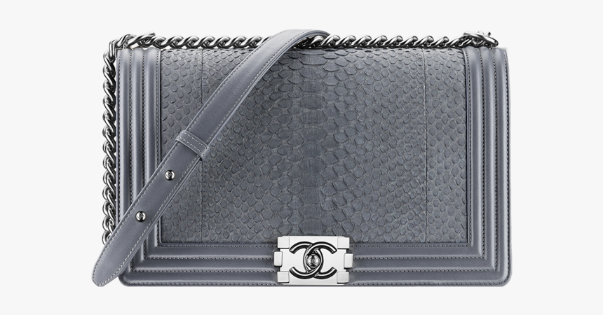 Handbag Bag Gucci Fashion Chanel Free Clipart Hd Clipart - Chanel Boy Python Bag Large, HD Png Download
