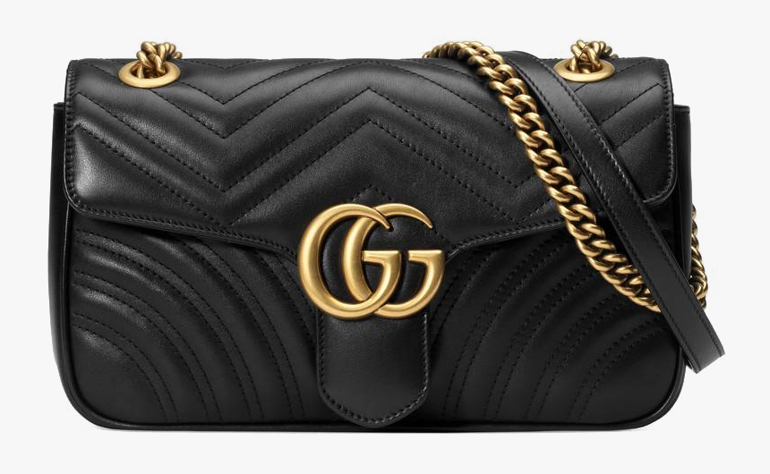 Gucci Marmont Leather - 443497 Dtdid 1000, HD Png Download