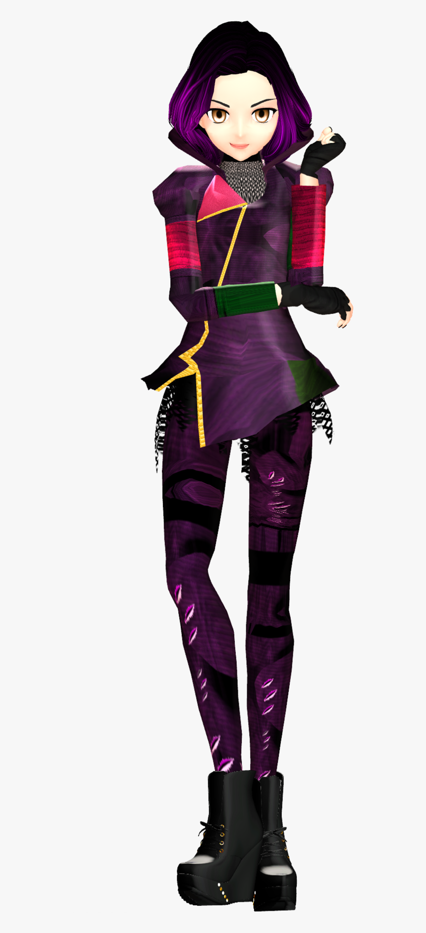 Mal Animated From Descendants, HD Png Download