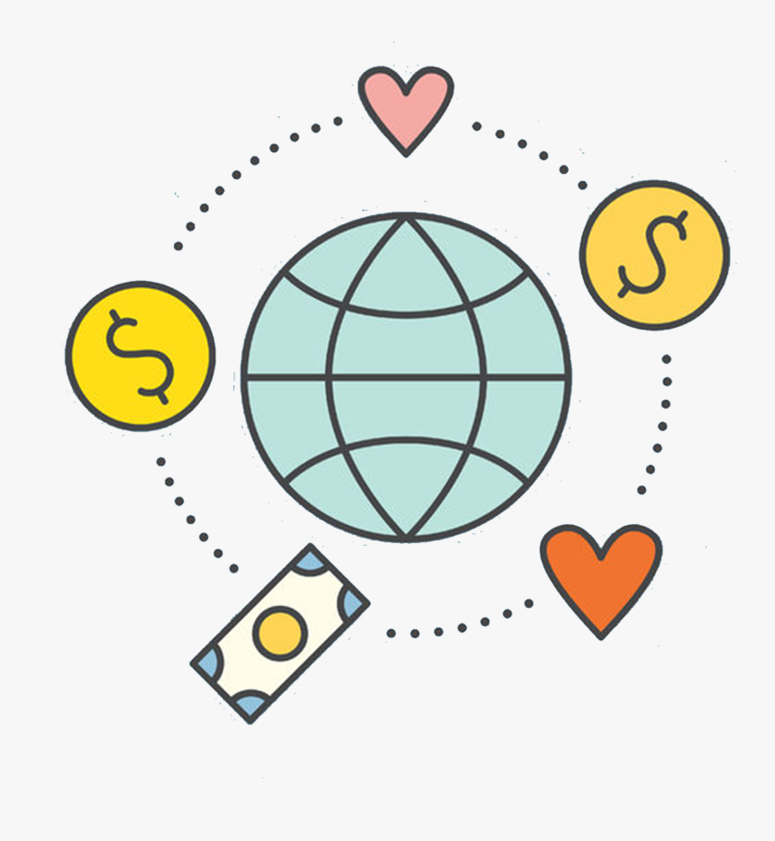 Globe Earth Symbol Clipart , Png Download - 20 Years Of Changing Worlds, Transparent Png